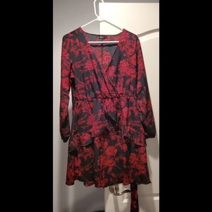 Womens tie waist dress